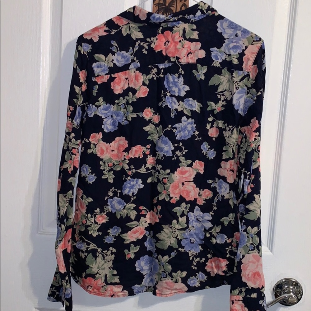 Floral Button Up - Picture 3 of 3